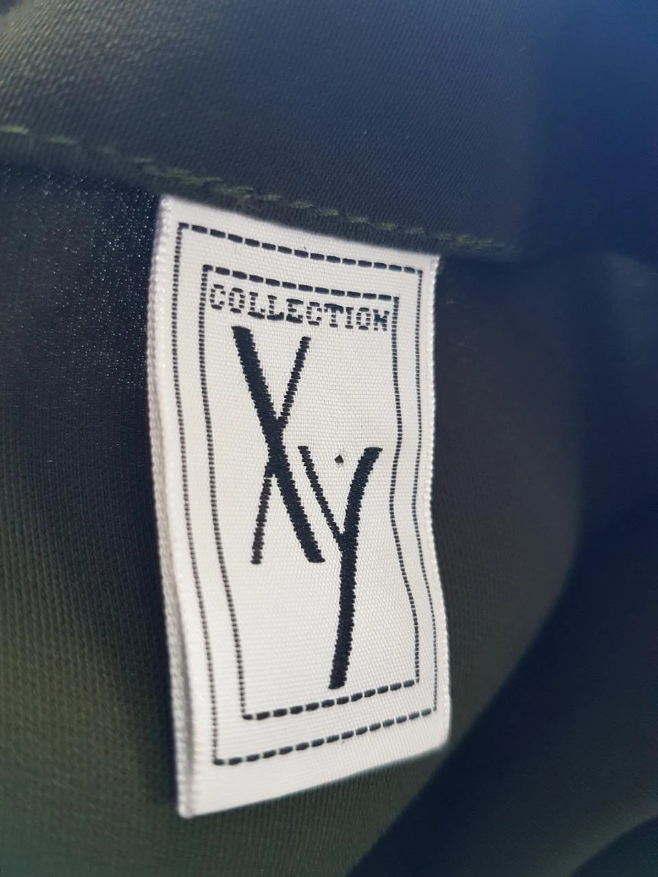 🗿Veste vintage chic XY WEILL Kaki & Déco Dorada - T.42 (Made in France) – photo 5